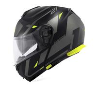 Givi Casco Apribile X.21 EVO NUMBER Nero opaco / Titanio / Giallo Taglia S