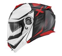 Casco Apribile Givi X.27 DIMENSION Nero opaco / Bianco / Rosso