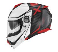 Casco Apribile Givi X.27 DIMENSION Nero opaco / Bianco / Rosso