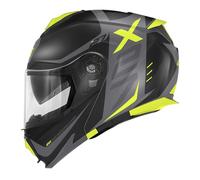 Casco Apribile Givi X.27 DIMENSION Nero opaco / Titanio / Giallo Taglia:M