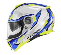 Givi casco modulare X.27 Sector - Bianco / Blu / Giallo M