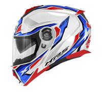 CASCO MOD.X27 SECTOR BIANCO BLU ROSSO | GIVI | HX27FSEWB