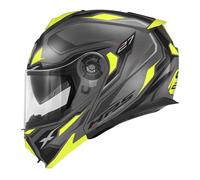 CASCO MOD. X27 SECTOR TITANIO OPACO NERO GIALLO | GIVI - Taglia Int: S