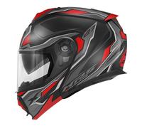 Casco Modulare Givi X.27 Sector Nero Opaco Titanio Rosso M