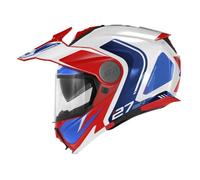 Casco Apribile Givi X.27 TOURER GRAPHIC Bianco / Blu / Rosso Taglia:L