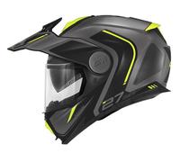 Casco Apribile Givi X.27 TOURER GRAPHIC Titanio opaco / Giallo Taglia:L