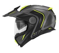 Casco Apribile Givi X.27 TOURER GRAPHIC Titanio opaco / Giallo Taglia:L