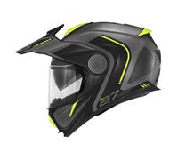 Casco Apribile Givi X.27 TOURER GRAPHIC Titanio opaco / Giallo Taglia:S