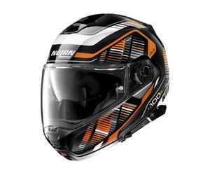 Casco Apribile Nolan N100-5 P STARBOARD N-COM 47 Glossy Black Taglia:S