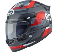 Arai Quantic Abstract Casco, nero-rosso, taglia S per maschi