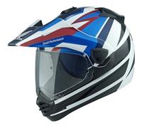 Arai Tour-X5 Africa Twin, casco avventura S male Nero/Bianco/Blu/Rosso