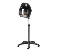 Casco Asciugacapelli Ionico Professionale LVI-203S per Salone Parrucchiere Nero