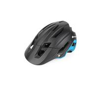 CASCO B-RACE IN-MOLD NERO/AZZURRO L 58/62