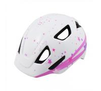 Casco Bambina Fun Kid Stars S Bianco/Rosa - Omologato EN1078 Bici & Skate