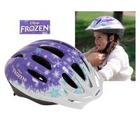 CASCO BAMBINI CASCHETTO PROTETTIVO OMOLOGATO BICI E SKATE FROZEN 50-54 regolabil
