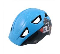 Casco Bambini Fun Kid Spaceman Blu S (48-54cm) - Sicurezza In-Mold CE EN1078