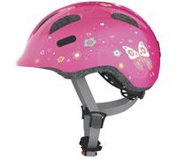 Casco Ciclismo Kids Abus Smiley 3.0 Pink Butterfly Taglia:S