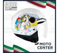 Cgm 261d Mini Dreams Junior Open Face Helmet Bianco M Bambini