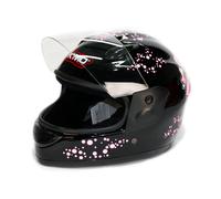 Casco Bambino con Visiera Regolabile - Caschetto integrale per Bimbo Moto Quad