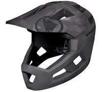 Endura - Kid's Singletrack Vollvisierhelm - Casco per bici One Size grigio