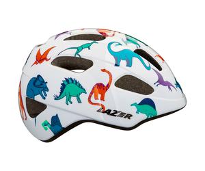 Casco bambino Lazer Pnut KinetiCore - Dinosaurs 46-52 / Multicolore