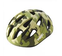 Casco Bambino Mimetico Verde Opaco 48-52cm - EN1078 - Sicurezza, Comfort e Ventilazione
