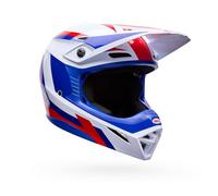Casco Bambino MX-10 MIPS YOUTH DYNO Rosso Bianco Blu BELL - UE: L