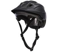 O'NEAL | Casco da bici | Bambini | Mountain Bike | Apertura e chiusura con una mano, taglia regolabile fino a 56cm, standard di sicurezza EN1078 | Flare Youth Helmet Plain V.22 | Black | OS (51-55cm)