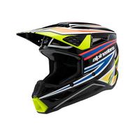 Casco Bambino SM3 YOUTH WURX Giallo Nero ALPINESTARS - UE: M