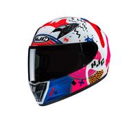 Casco Bambino Y10 MIKA Blu Rosa HJC - UE: S