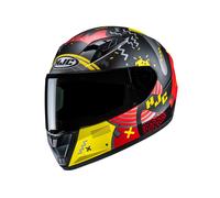 Casco Bambino Y10 MIKA Rosso Giallo HJC - UE: L