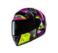 Casco Bambino Y10 MIKA Viola Giallo HJC - UE: S