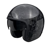Scorpion Belfast Carbon Evo Onyx, casco jet L male Nero