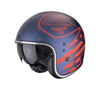 SCORPION BELFAST EVO DAWG Blu-Rosso Opaco XXL