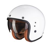 Scorpion Casco a getto Belfast Evo Luxe Taglia S Uomo Bianco