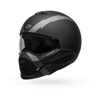 CASCO BELL BROOZER ARC CROSSOVER INTEGRALE-JET NERO OPACO/GRIGIO P/J ECE 22-05