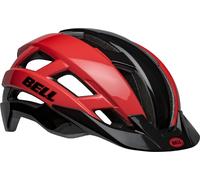 Casco Falcon XRV MIPS Rosso/Nero con Luce LED, Misura 52-56 cm, Protezione Avanzata e Ventilazione Ottimale