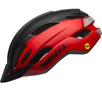 Casco bell trace mips mat rosso nero