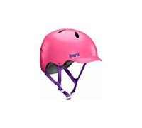 Casco bern bandito bambino satinato rosa