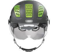 ABUS Hyban 2.0 ACE Casco da città - Casco da moto robusto per uso quotidiano con calotta rigida in ABS - Per uomo e donna - Grigio, Taglia XL