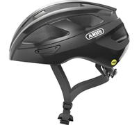 ABUS Macator MIPS Casco da ciclismo - Casco da bicicletta per principianti con visiera - adatto per chi porta i capelli raccolti in una treccia - per donna e uomo