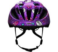 CASCO BICI BAMBINA ABUS SMOOTY PURPLE KISSES M 50-55 CM