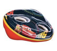 Casco bici bambino Disney Cars 3, nero, taglia M (52-56 cm), omologato EN1078