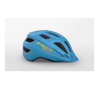 Casco bici bambino MET Crackerjack con luce a led 2026 - Colore: Azzurro