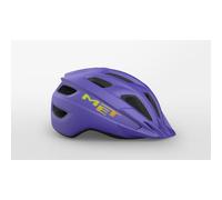 Casco bici bambino MET Crackerjack MIPS con luce a led 2026 - Colore: Viola