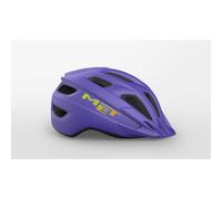 Casco bici bambino MET Crackerjack MIPS con luce a led 2026 - Colore: Viola