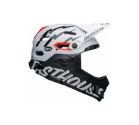 Casco MTB BELL SUPER DH Spherical Mips mentoniera removibile 2023 - Taglia: S, Colore: Fasthouse bianco nero