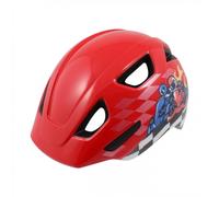 Casco Bici Bimbo Rosso Fun Kid Race Cars S (48-54cm) - Sicurezza In-Mold, Leggero e Confortevole