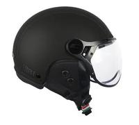 CGM EBI, Casco Sci Unisex Adulto, Nero Opaco, XXXS (49-50cm)