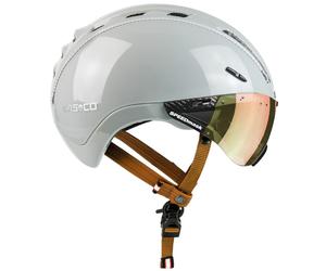 Casco bici città con visiera Roadster Plus Casco - grigio ( Sand Glanz / S )